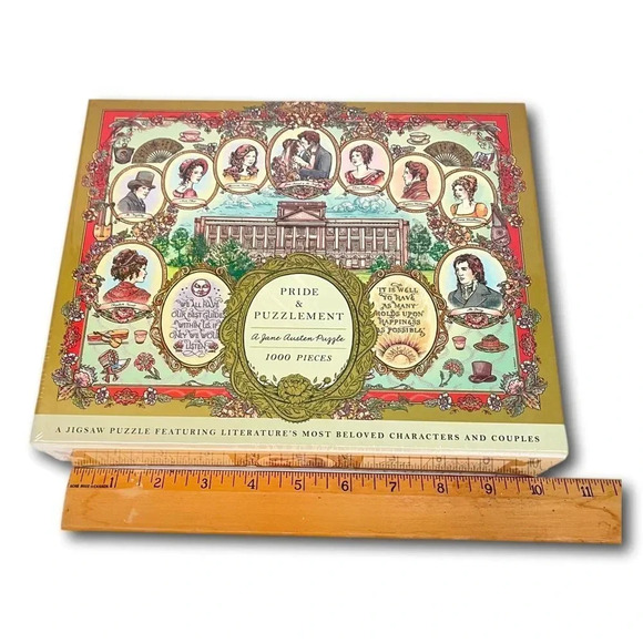 Jane Austen Puzzle Jigsaw 1000 pcs NEW Sealed - Picture 4 of 4
